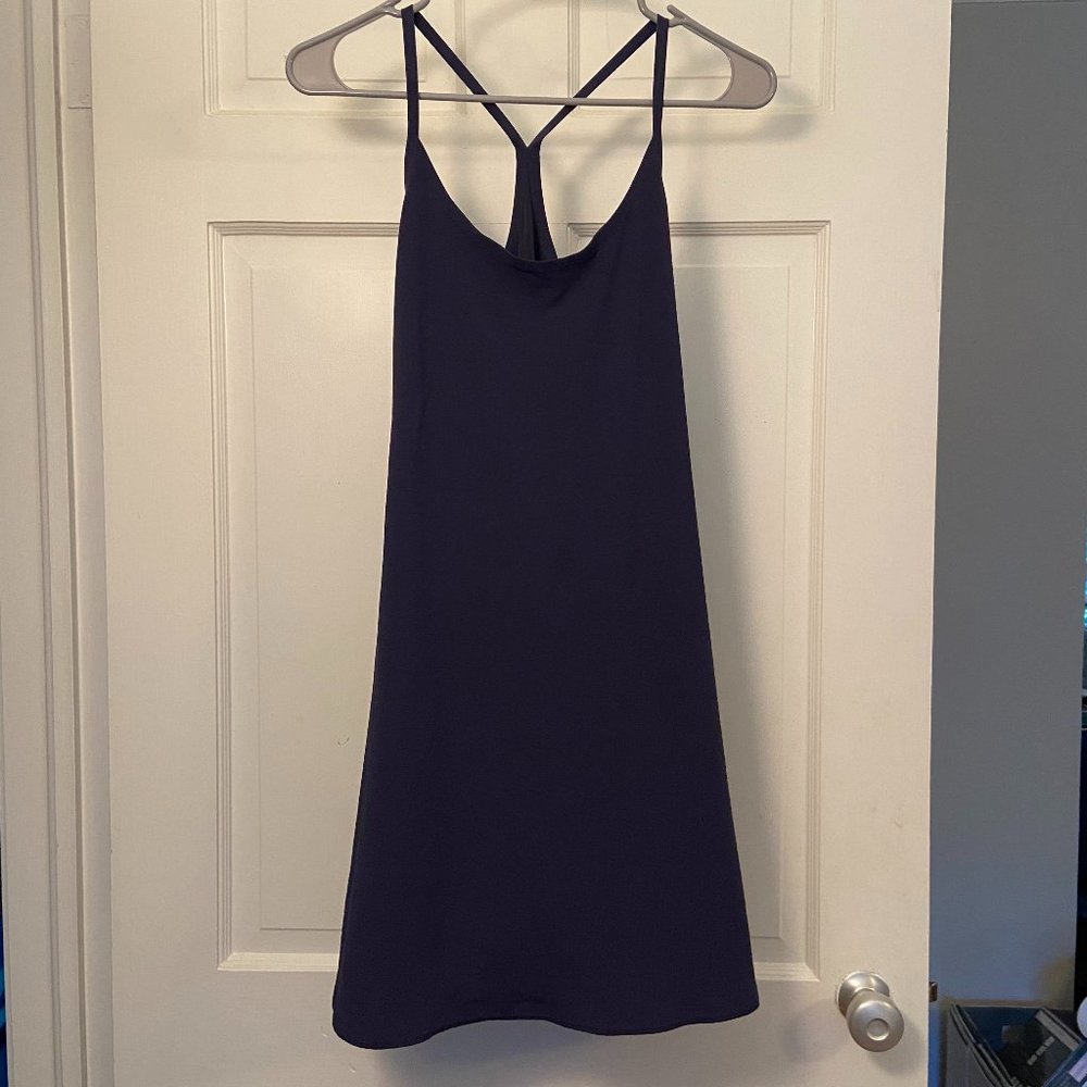 Outdoor Voices Exercise Dress in Navy